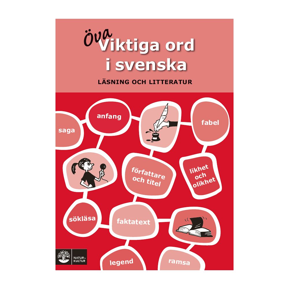 Anna Ericsson-Nordh Viktiga ord i svenska : läsning och litteratur (häftad)