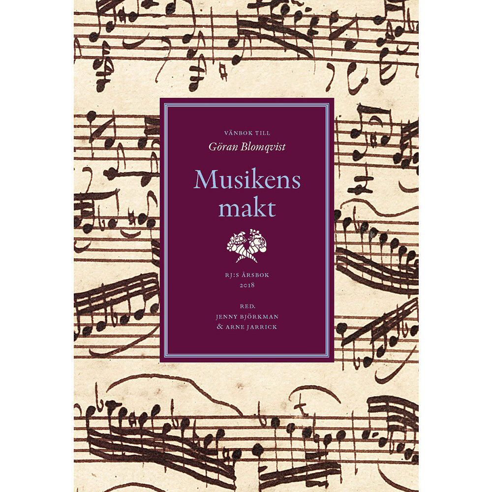 Makadam förlag Musikens makt : vänbok till Göran Blomqvist (inbunden)