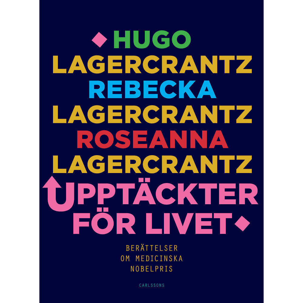 Hugo Lagercrantz Upptäckter för livet : Berättelser om medicinska Nobelpris (inbunden)