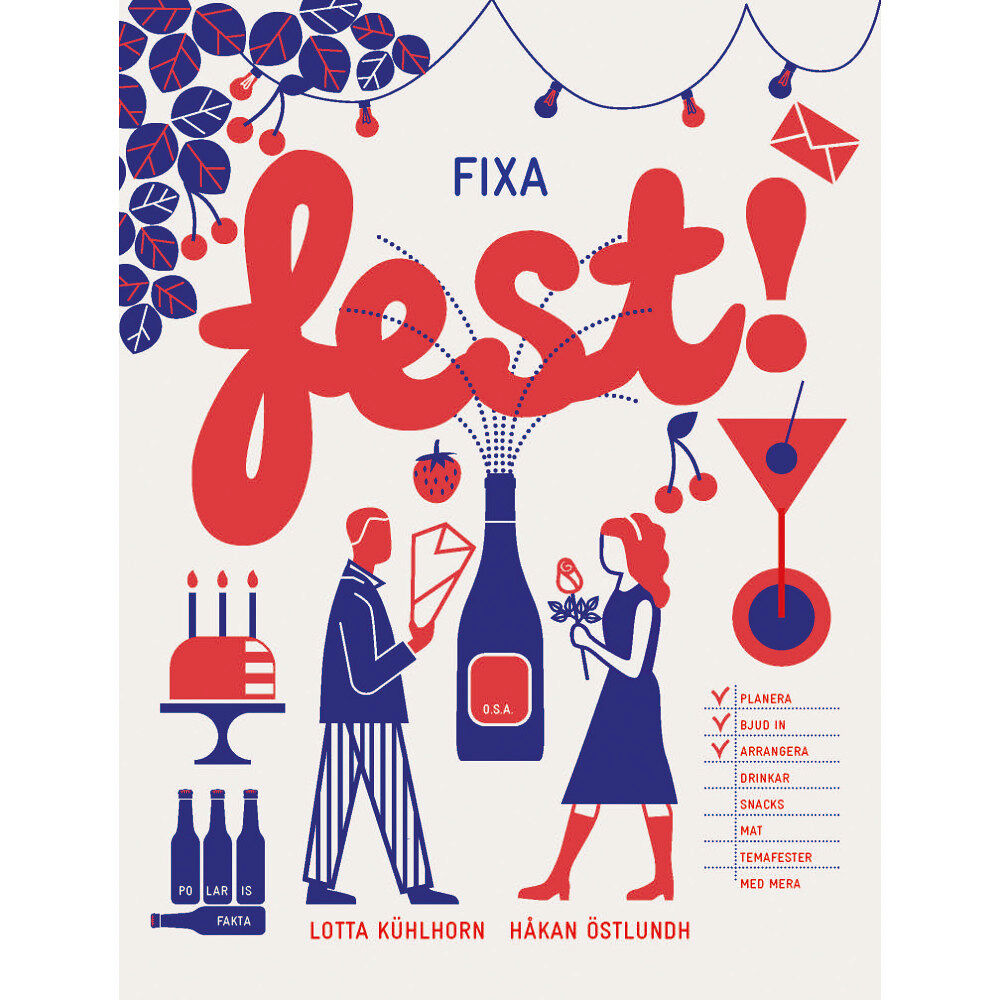 Håkan Östlundh Fixa fest! (inbunden)