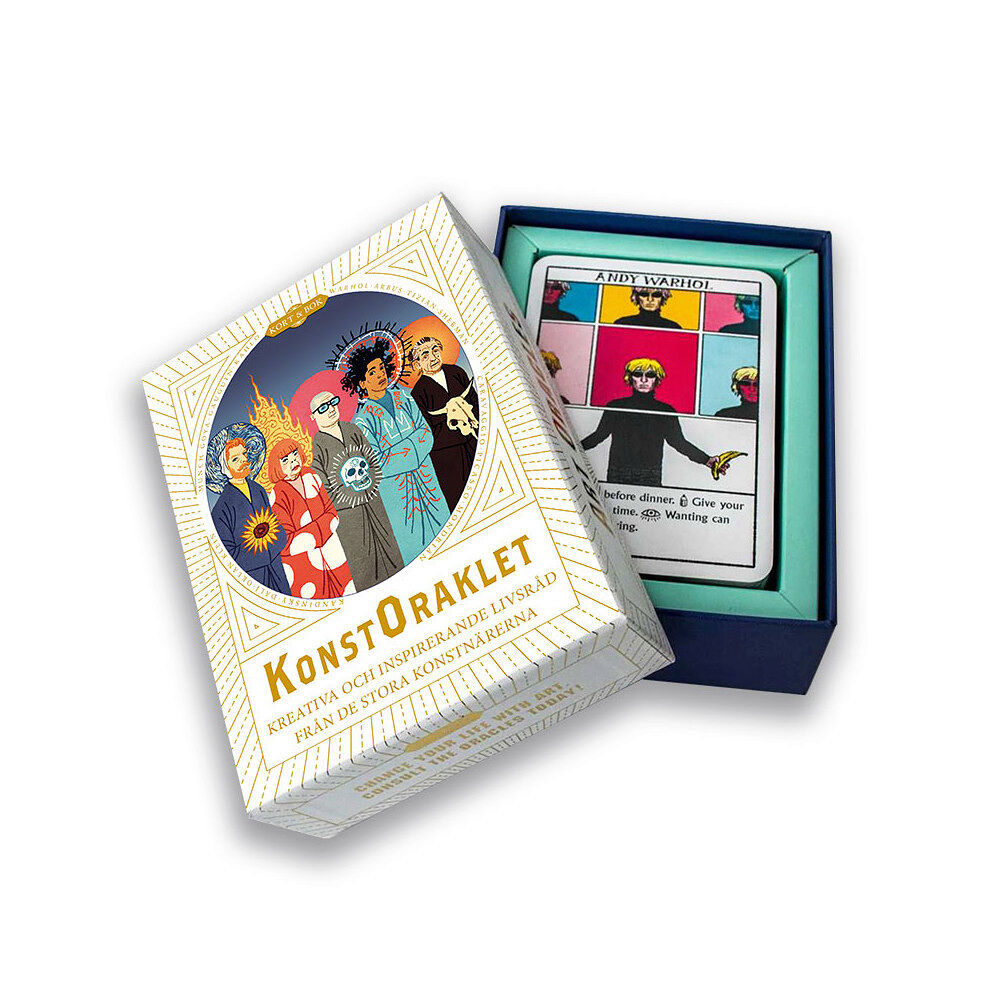 Katya Tylevich Konstoraklet : kreativa och inspirerande livsråd från de stora konstnärerna (häftad)