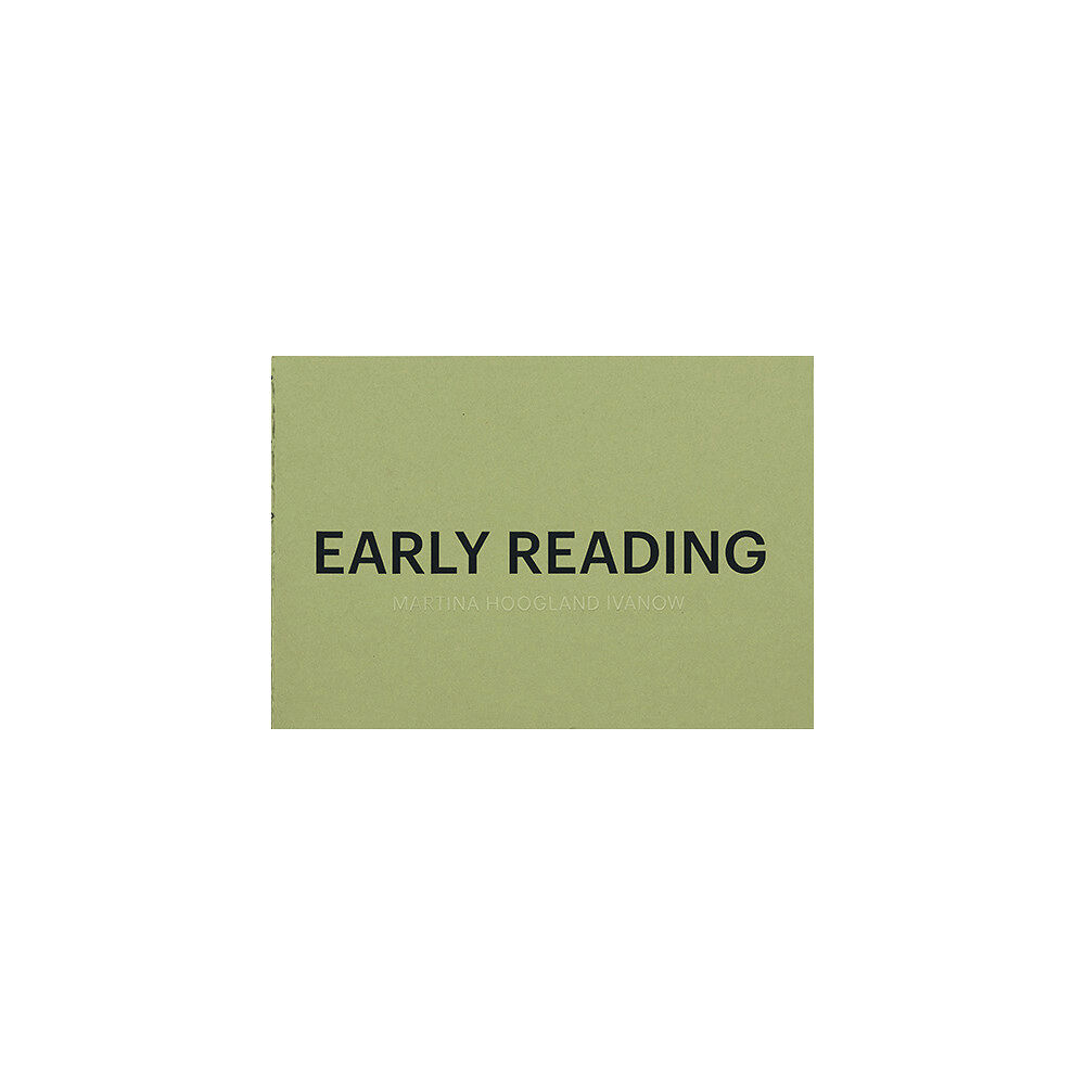 Martina Hoogland Ivanow Early Reading (inbunden)