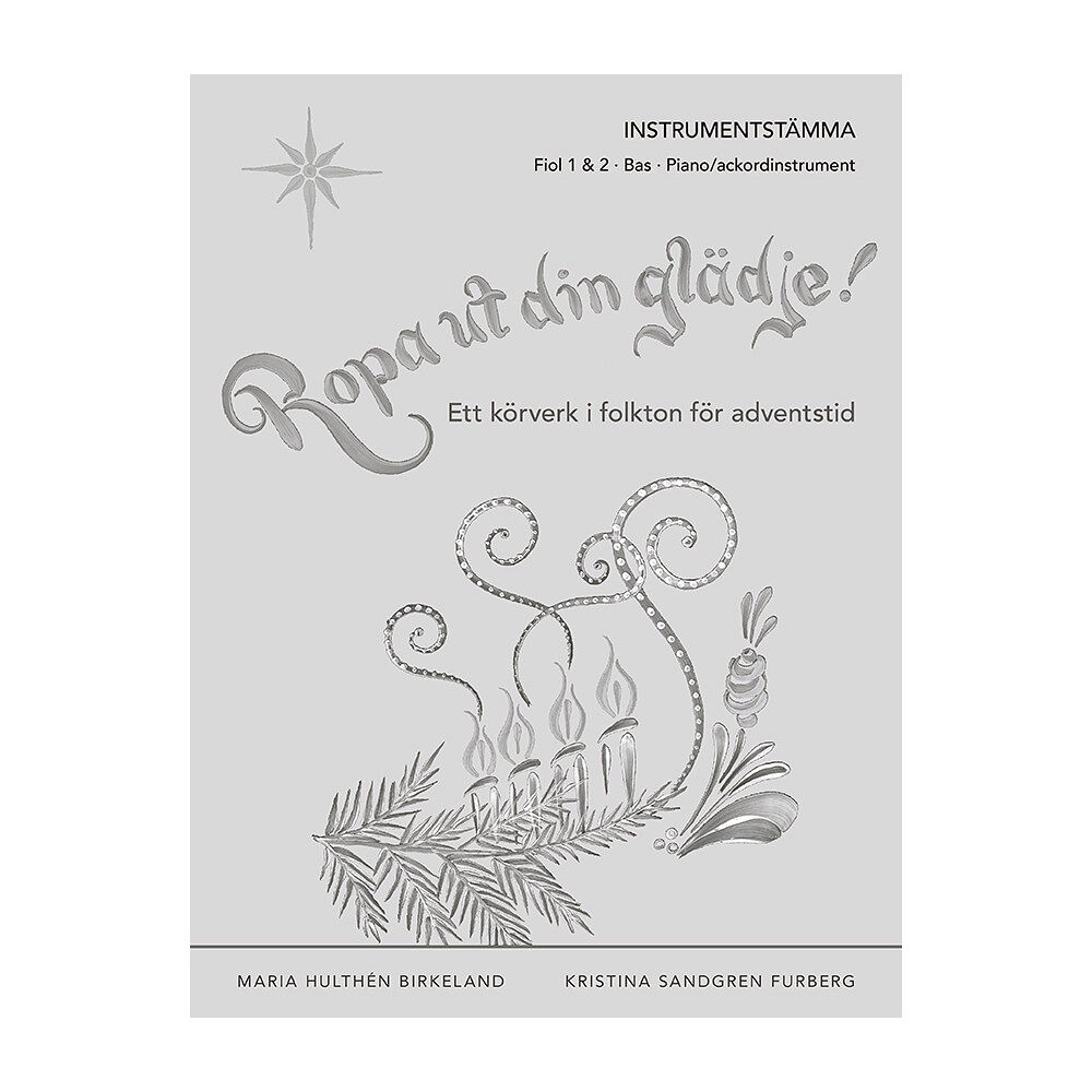 Maria Hultén Birkeland Ropa ut din glädje! : instrumentstämma (häftad)