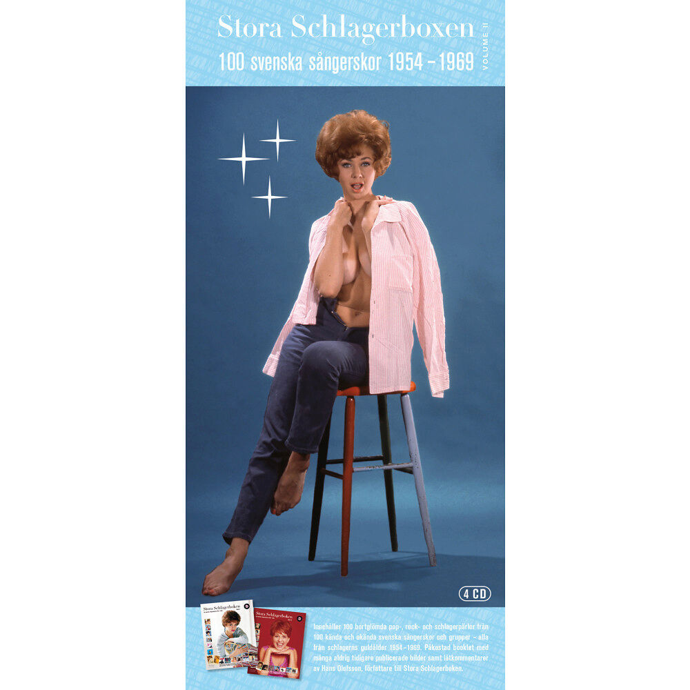 Hans Olofsson Stora Schlagerboxen : 100 svenska sångerskor 1954-1969. Vol. 2 (inbunden)