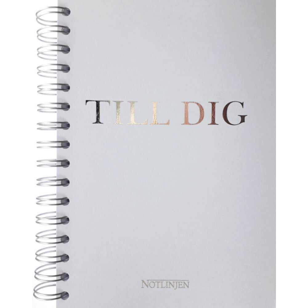 Notlinjen musikförlag Stockholm Till dig (bok, spiral)