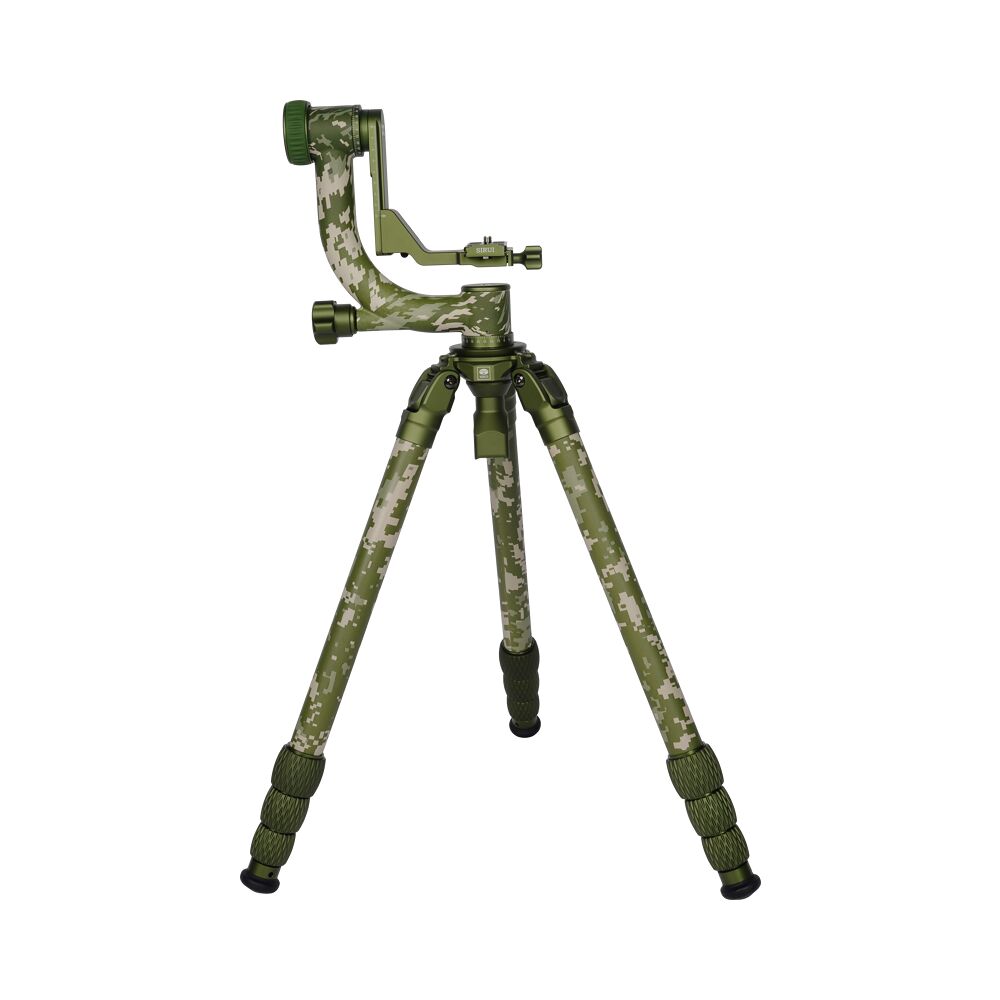 SIRUI Sirui Carbon Tripod + Gimbal Head kit CT-3204 +CH20 Camoflage
