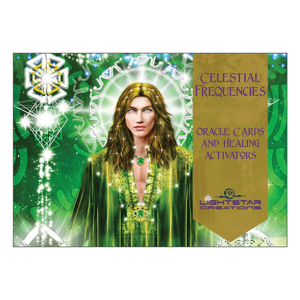 Schiffer Publishing Celestial Frequencies : Oracle Cards and Healing Activators