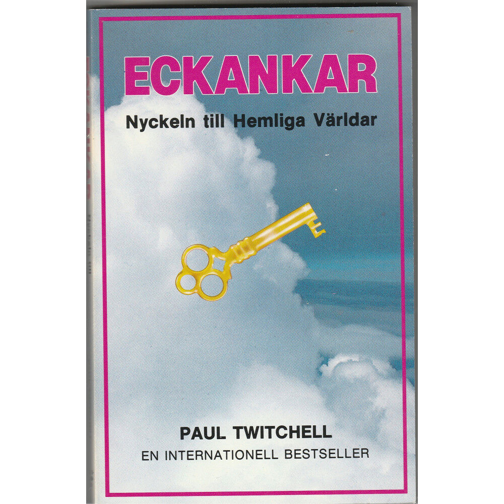 Paul Twitchell ECKANKAR Nyckeln till Hemliga Världar (bok, danskt band)