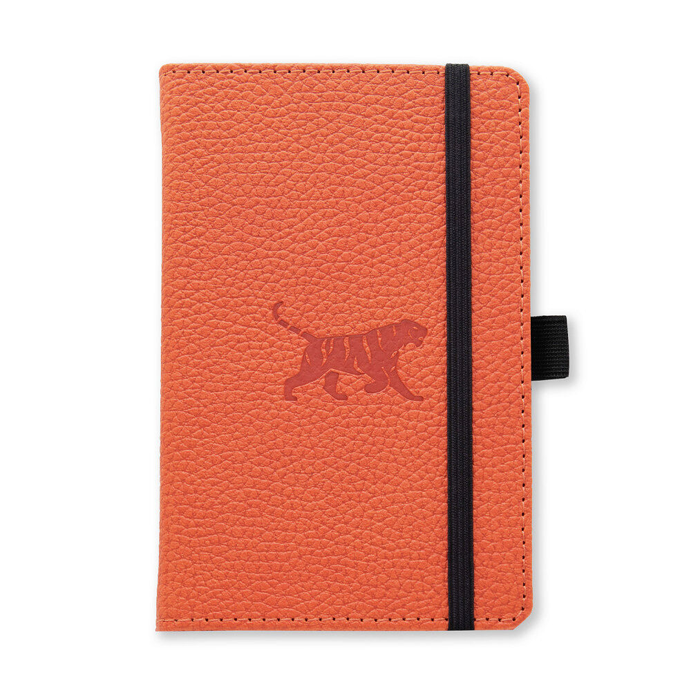 Dingbats*Notebooks LTD Dingbats* Wildlife A6 Pocket Dotted - Orange Tiger Notebook