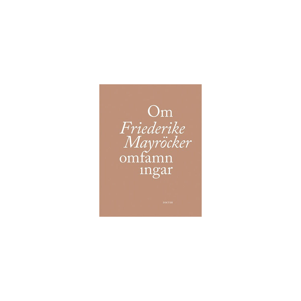 Friederike Mayröcker Om omfamningar (bok, danskt band)