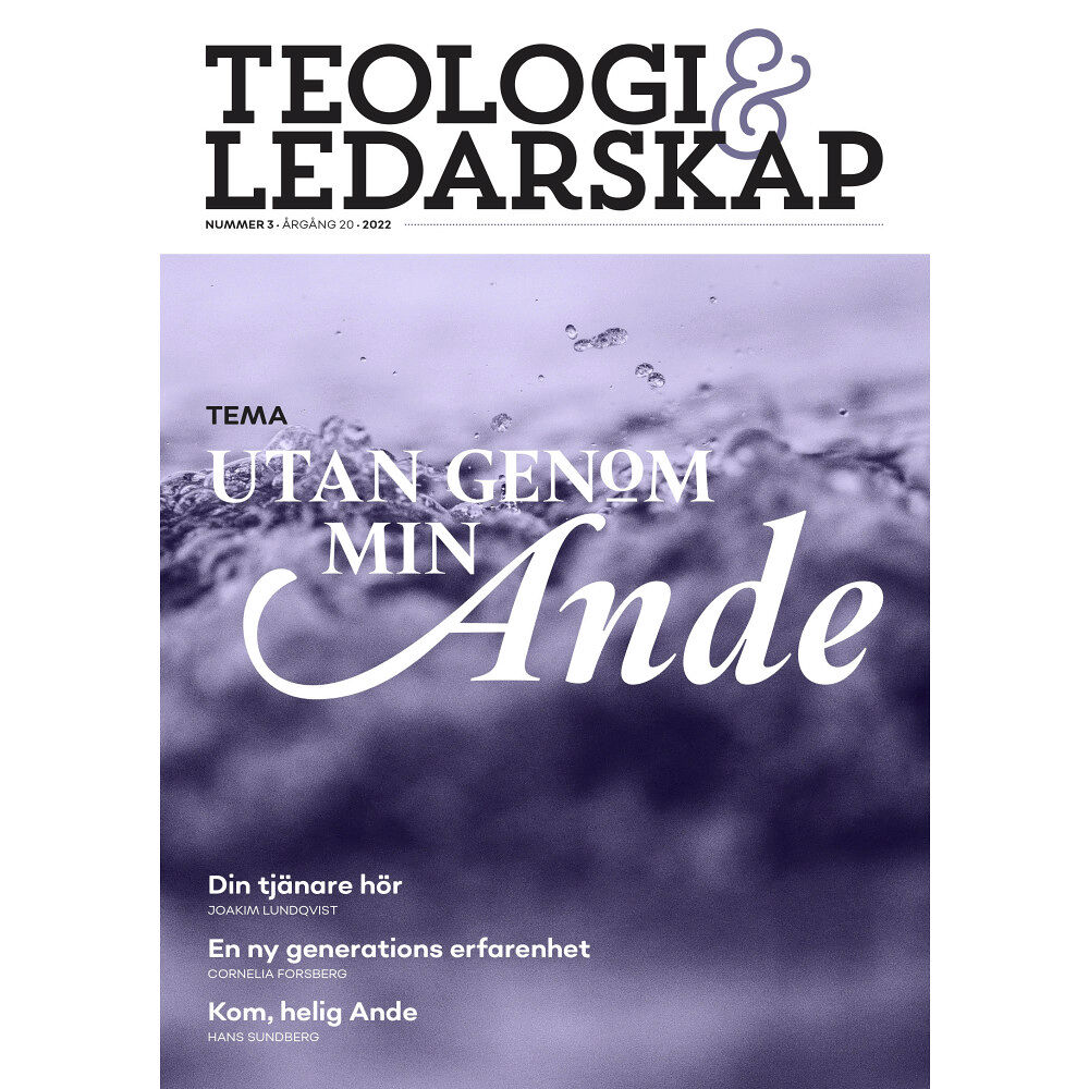 Stiftelsen Livets Ord Teologi & Ledarskap 3 (2022) (häftad)