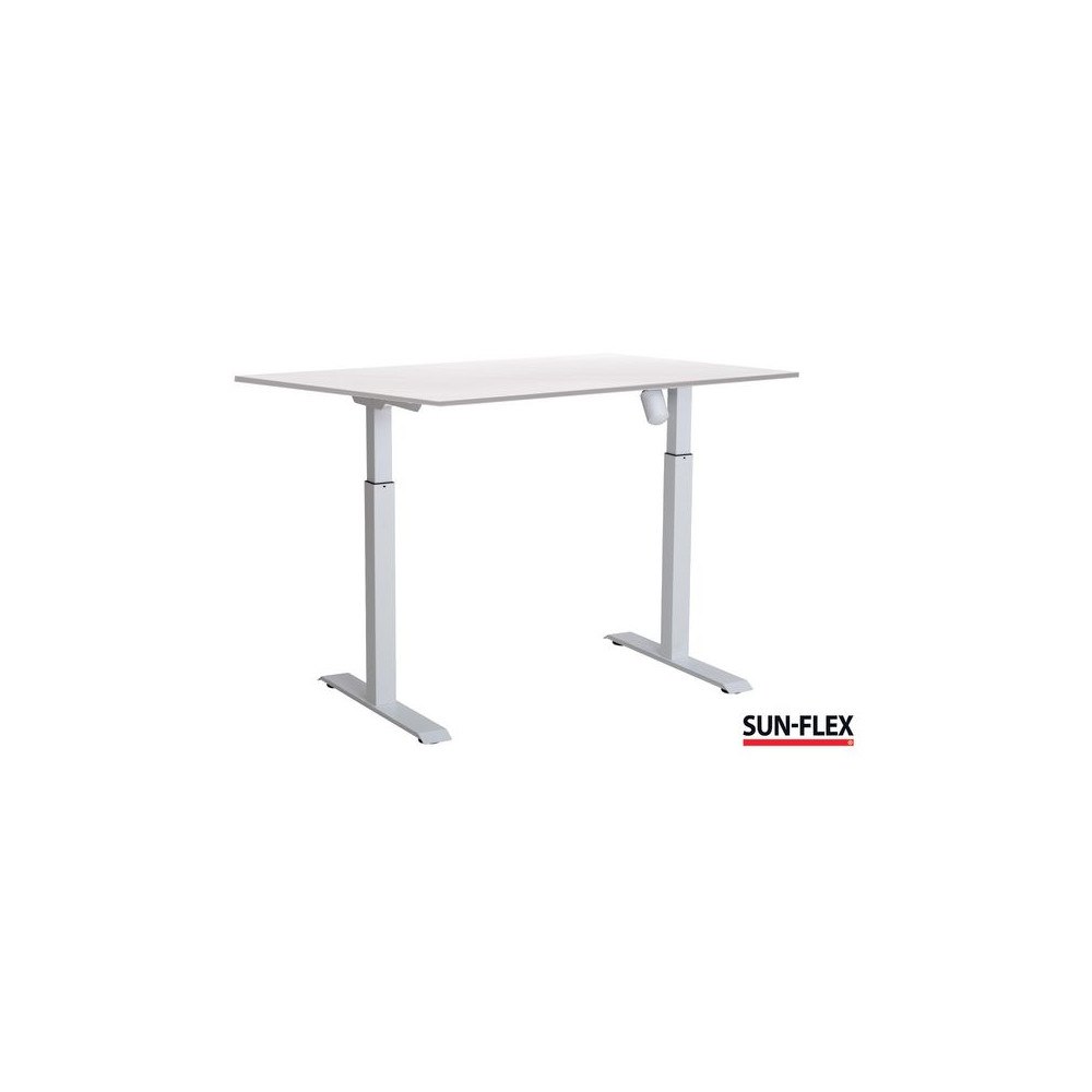 Sun-Flex Bord SUN-FLEX II höj/sänk 140x80 vit/vit