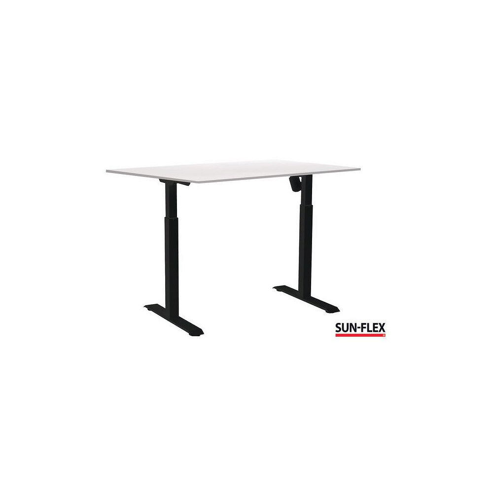 Sun-Flex Bord SUN-FLEX I höj/sänk 140x80 svar/vit