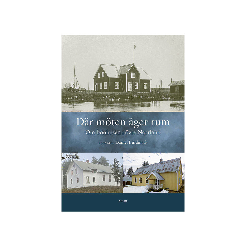 Daniel Lindmark Där möten äger rum (bok, danskt band)