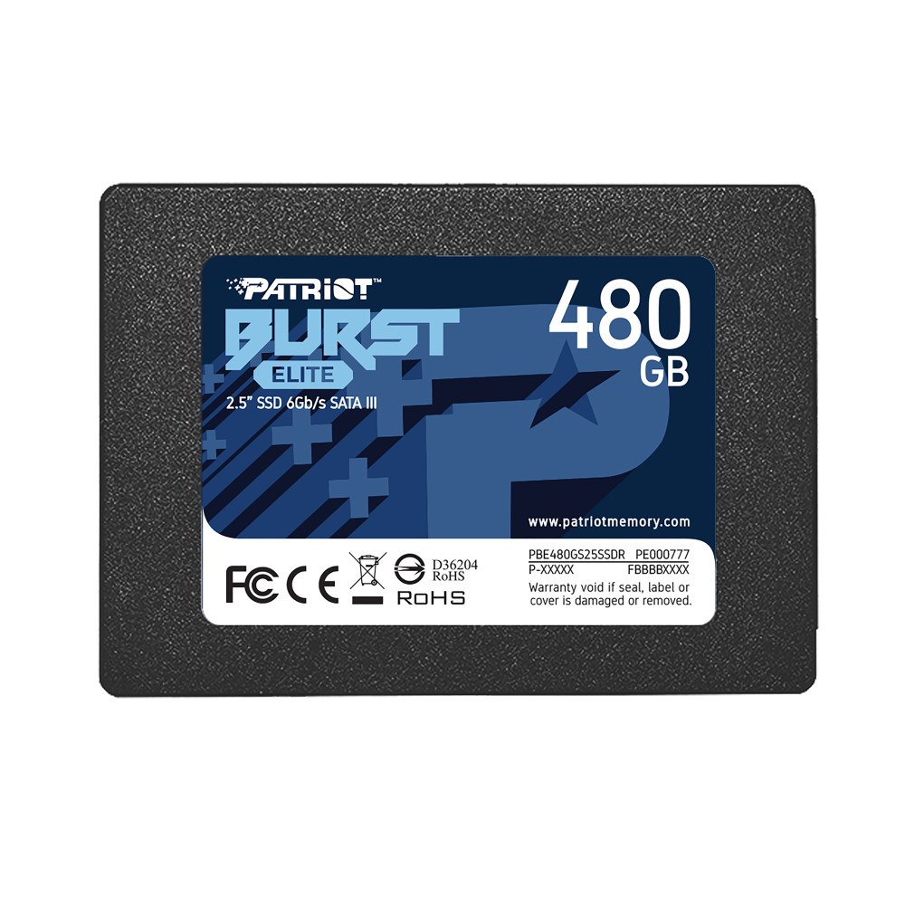 Patriot Memory Patriot Memory Burst Elite 2.5" 480 GB Serial ATA III
