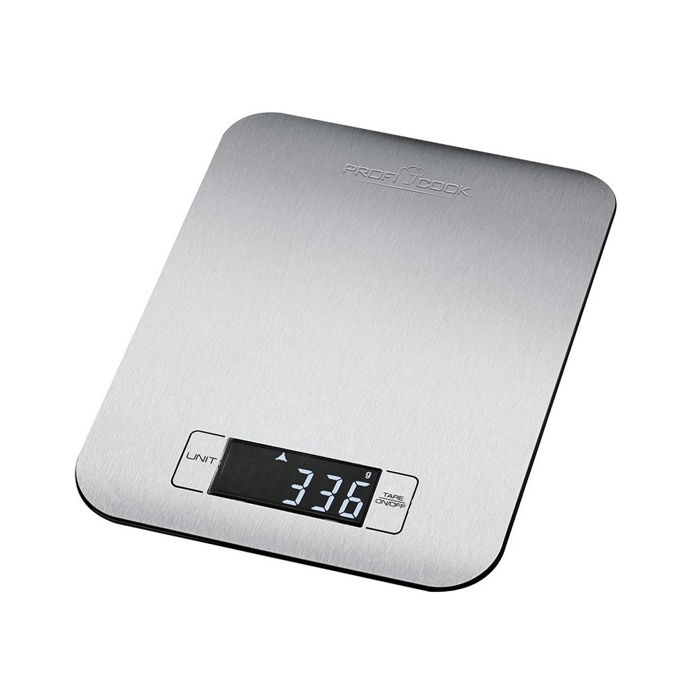 ProfiCook ProfiCook PC-KW 1061 Svart, Rostfritt stål Rektangel Elektronisk köksvåg