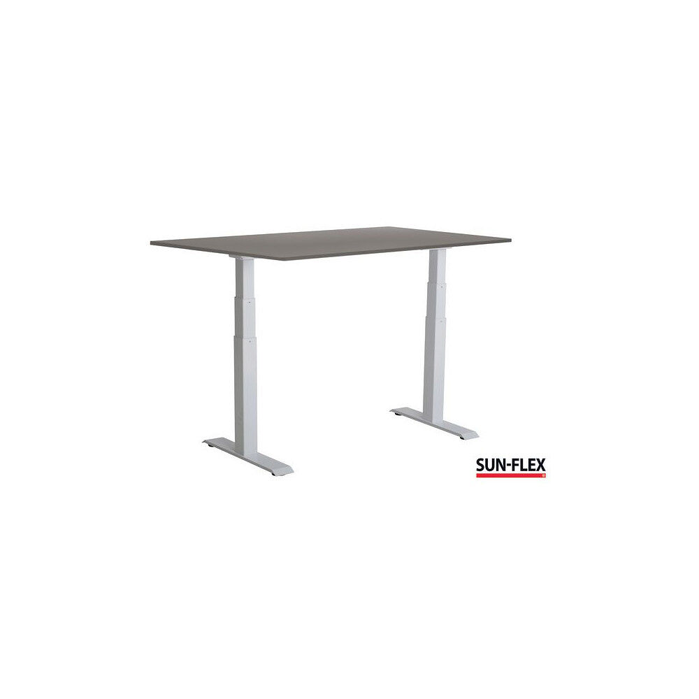 Sun-Flex Bord SUN-FLEX VI höj/sänk 120x80 vit/grå