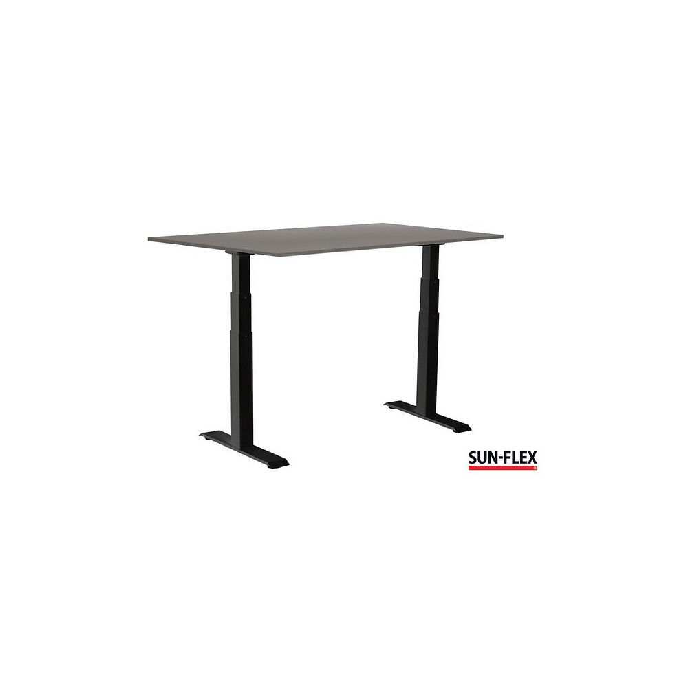 Sun-Flex Bord SUN-FLEX VI höj/sänk 120x80 sva/grå