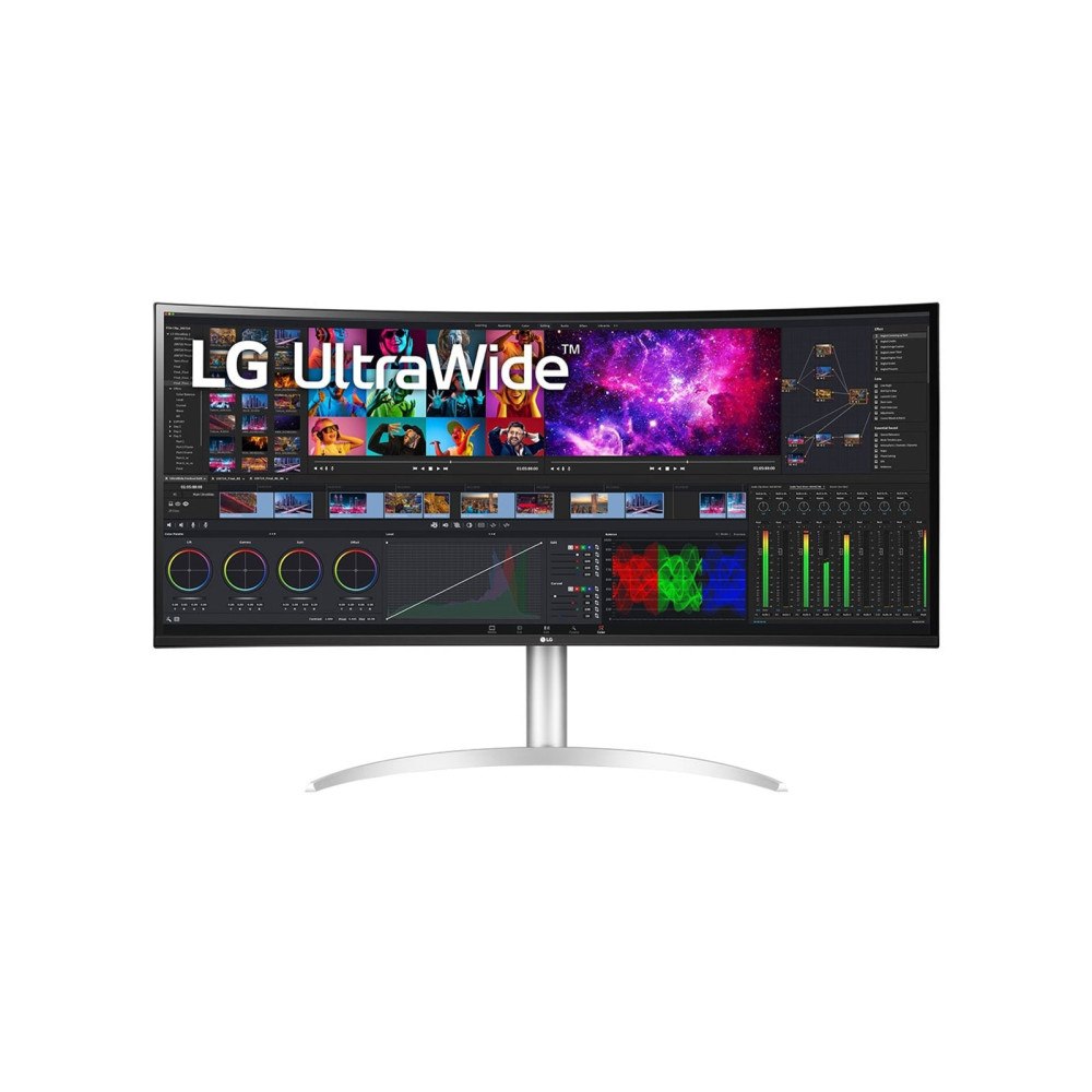 LG Electronics LG 40WP95XP-W platta pc-skärmar 100,8 cm (39.7") 5120 x 2160 pixlar UltraWide 5K HD Vit
