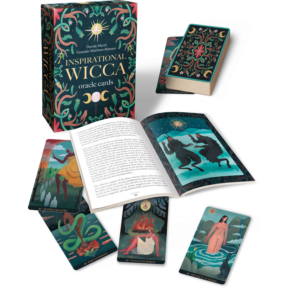 Gonzalo Moreno Inspirational Wicca Oracle Cards