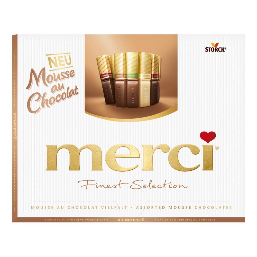 MERCI Chokladpraliner Mousse 210 g