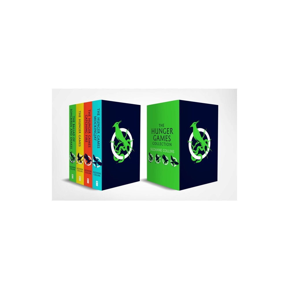 Suzanne Collins The Hunger Games 4 Book Paperback Box Set (pocket, eng)