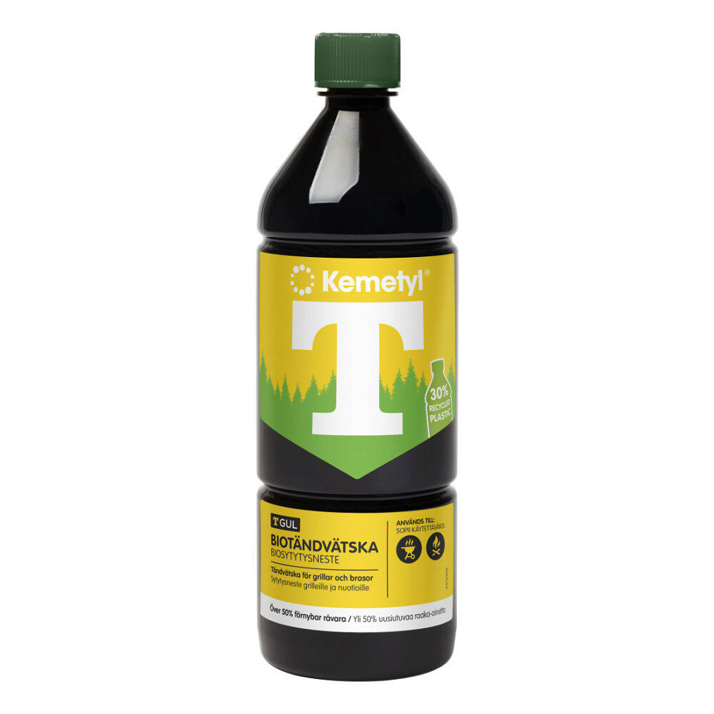Kemetyl Biotändvätska T-Gul 1 Liter