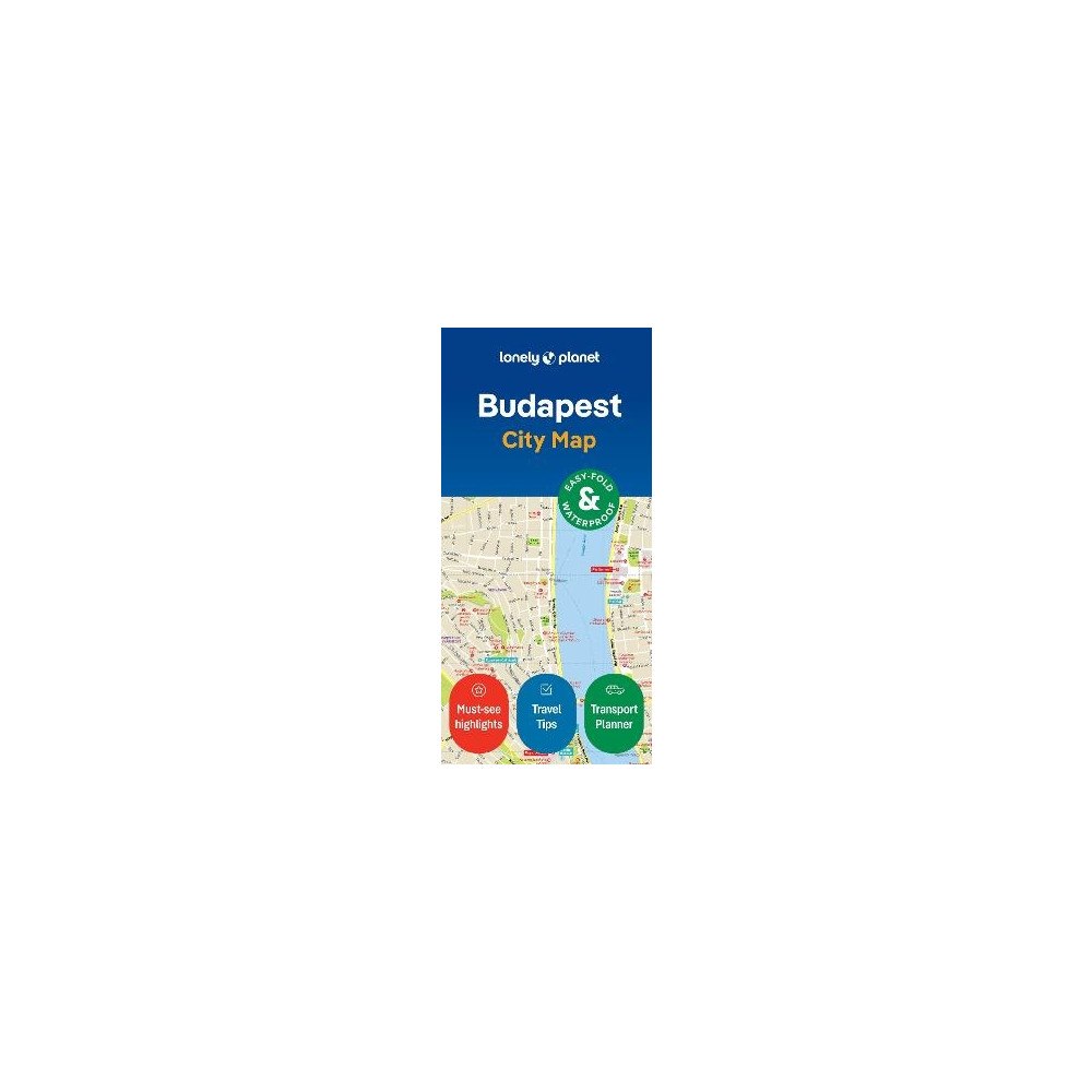 Lonely Planet Lonely Planet Budapest City Map (bok, eng)