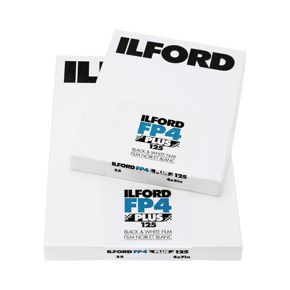 ILFORD PHOTO Ilford FP4 PLUS 4x5" 100 Sheet Film
