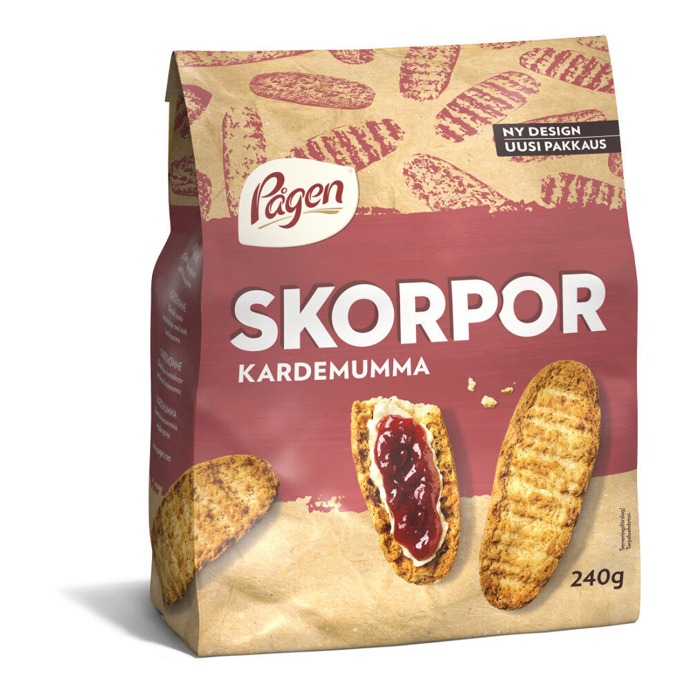 Pågen PÅG SKORPOR 240G KARDEMUM