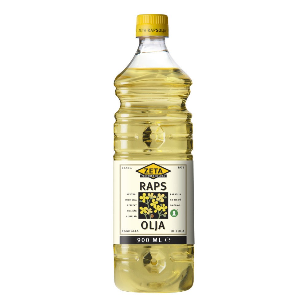 Zeta Rapsolja 900 ml