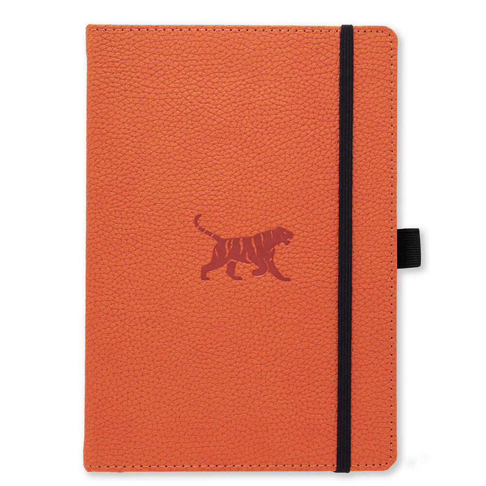 Dingbats*Notebooks LTD Dingbats* Wildlife A5+ Lined - Orange Tiger Notebook