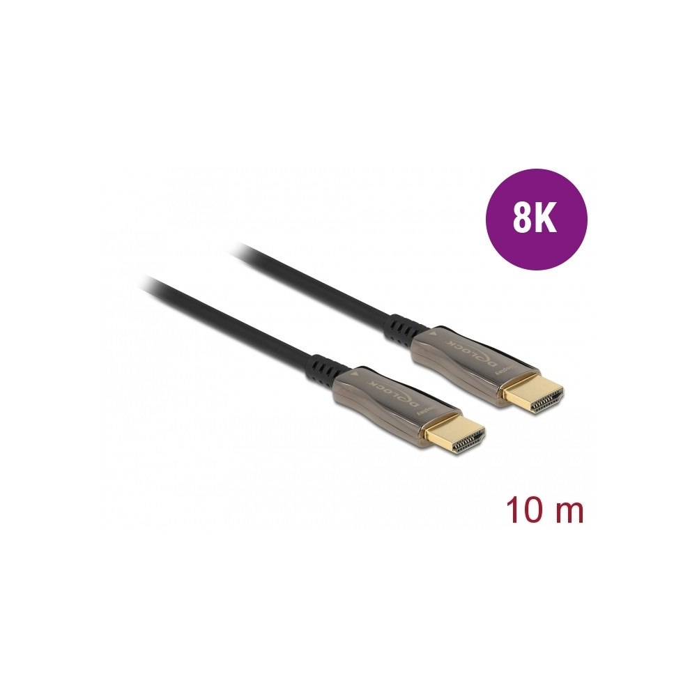 DeLOCK DeLOCK 84034 HDMI-kabel 10 m HDMI Typ A (standard) Svart