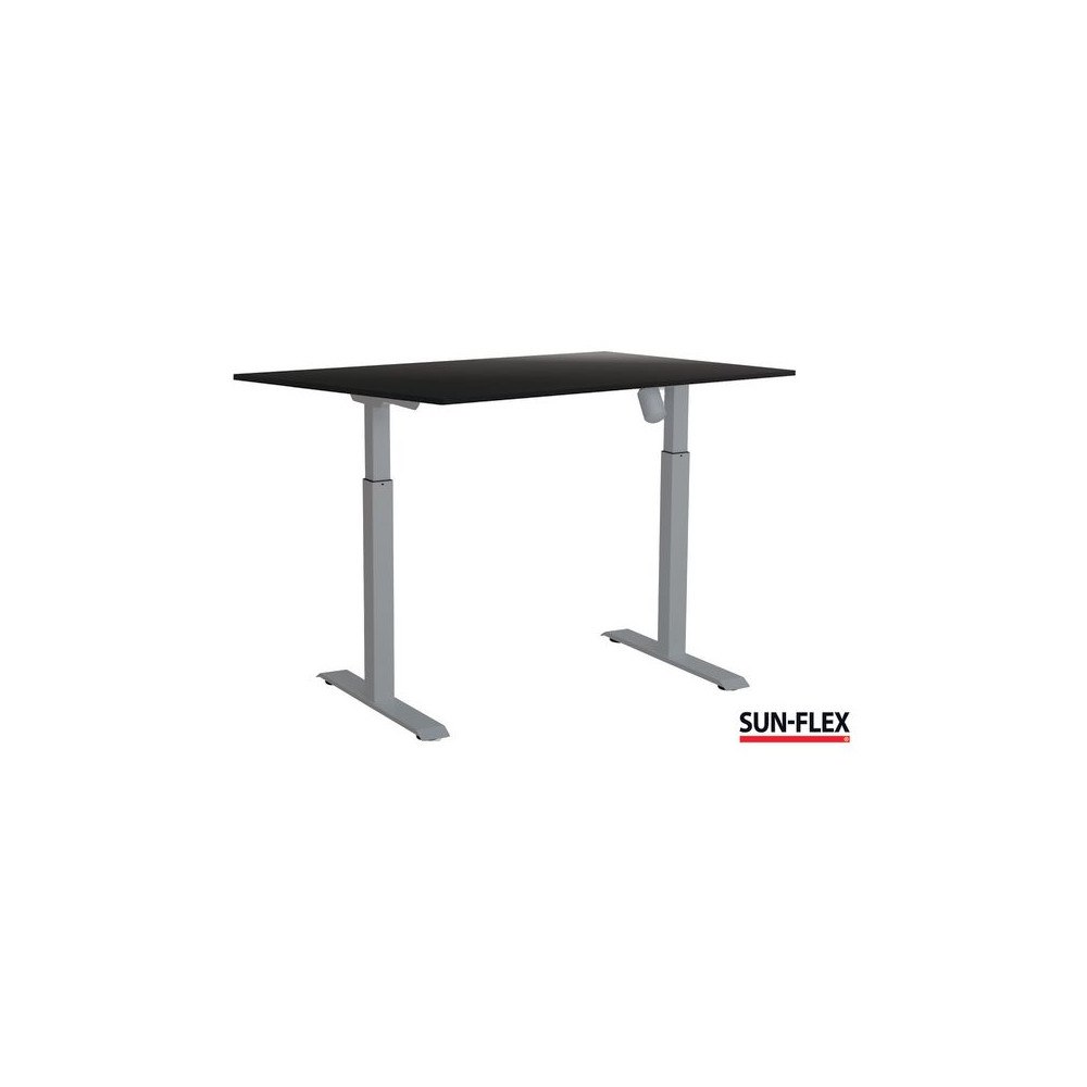 Sun-Flex Bord SUN-FLEX II höj/sänk 140x80 grå/sva