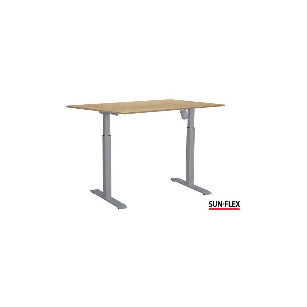 Sun-Flex Bord SUN-FLEX II höj/sänk 160x80 grå/bjö