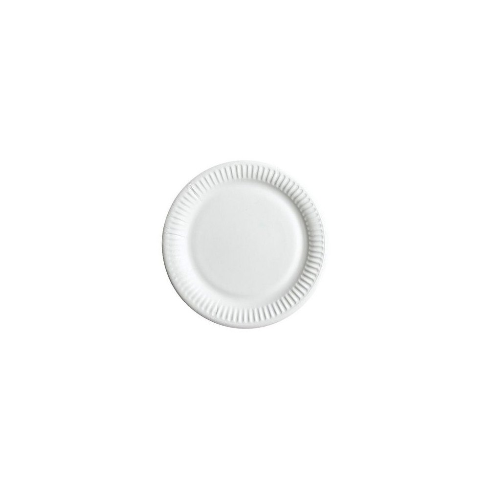 HUHTAMAKI Tallrik papper 23cm Svanen 50/fp