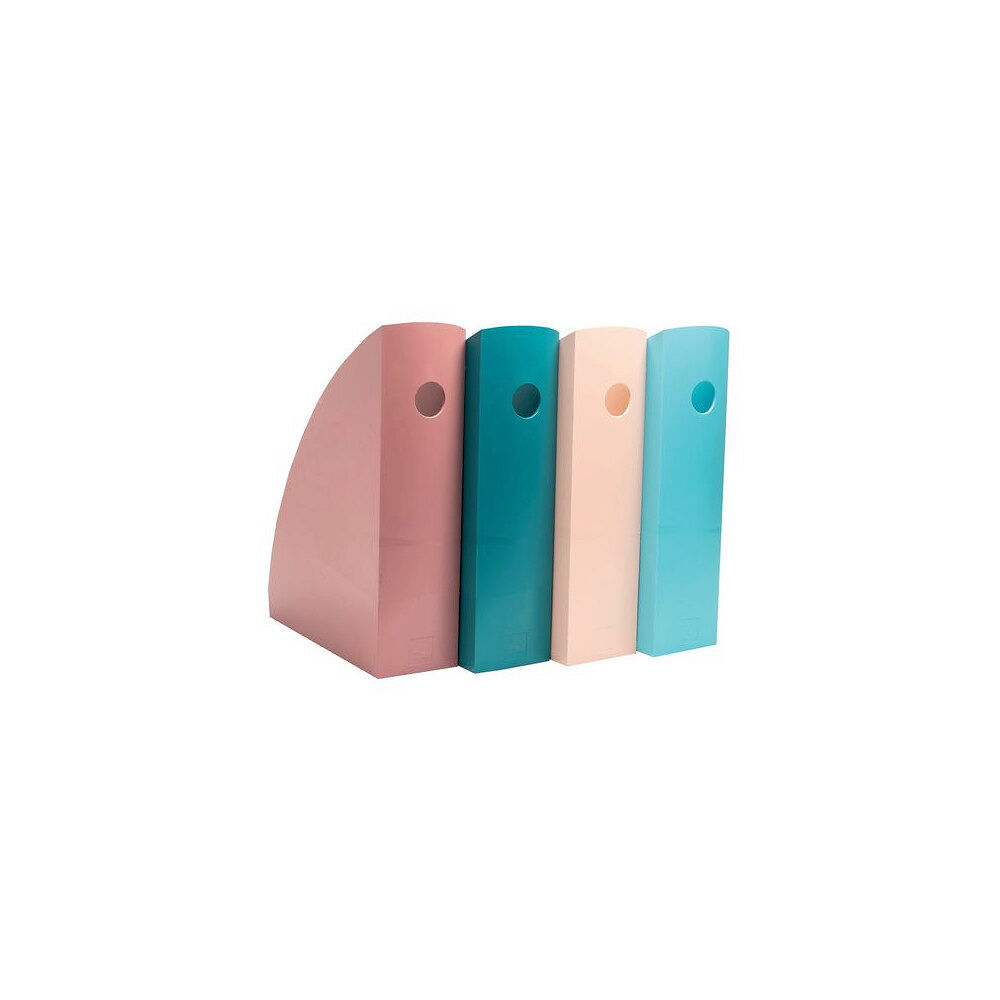 EXACOMPTA Tidskriftssaml Skandi A4 sort.f. 4/fp