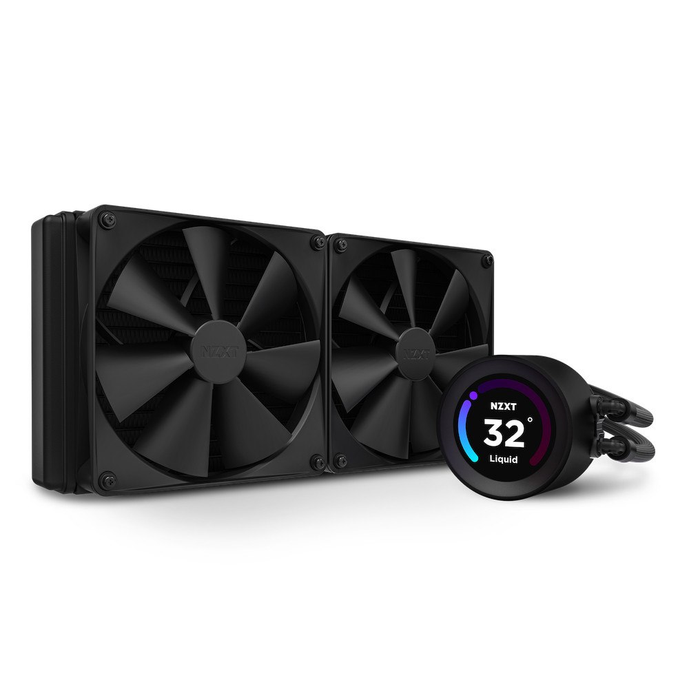 NZXT NZXT Kraken Elite 280 Processor Allt-i-ett vätskekylare 14 cm Svart