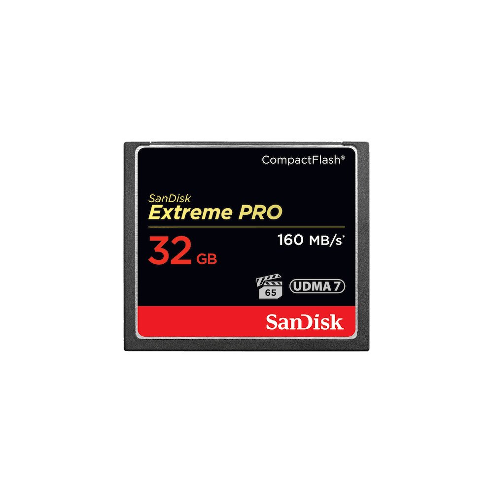 SANDISK SanDisk 32GB Extreme Pro CF 160MB/s CompactFlash