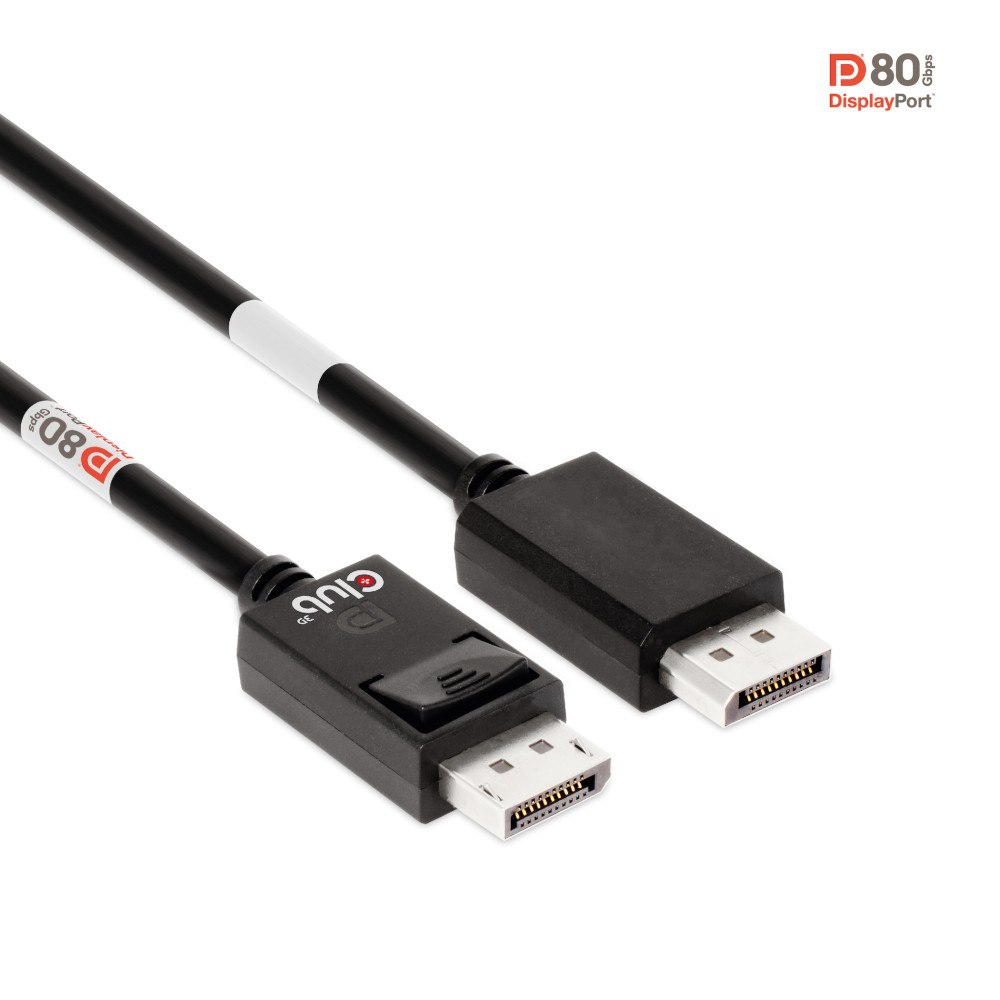 Club 3D CLUB3D CAC-1091 DisplayPort-kabel 1,2 m Svart