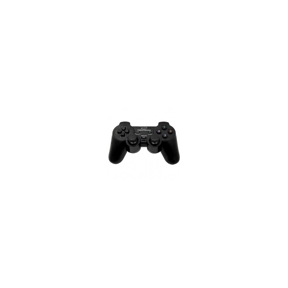 ESPERANZA Esperanza EG106 spelkonsoler Svart USB 2.0 Joystick Analog / Digital PC, Playstation 2, Playstation 3