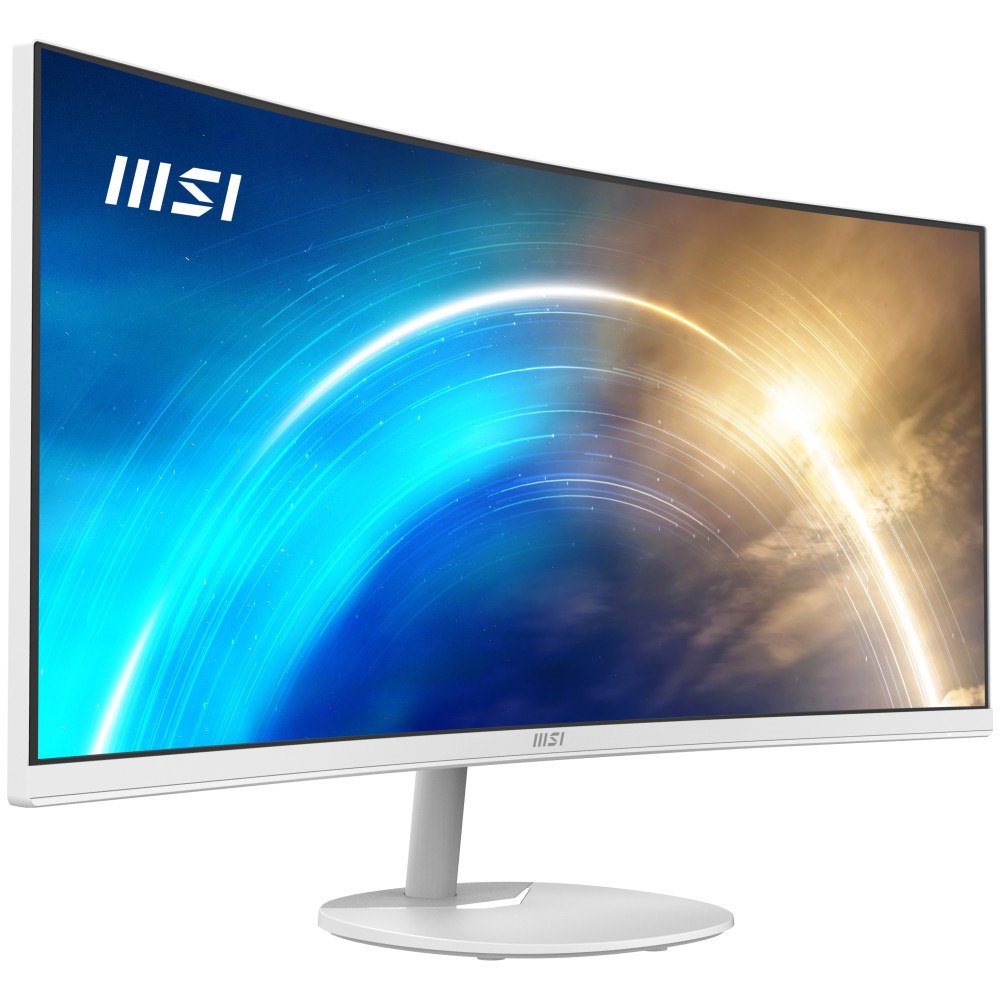 MSI MSI Pro MP341CQW platta pc-skärmar 86,4 cm (34") 3440 x 1440 pixlar UltraWide Quad HD Vit
