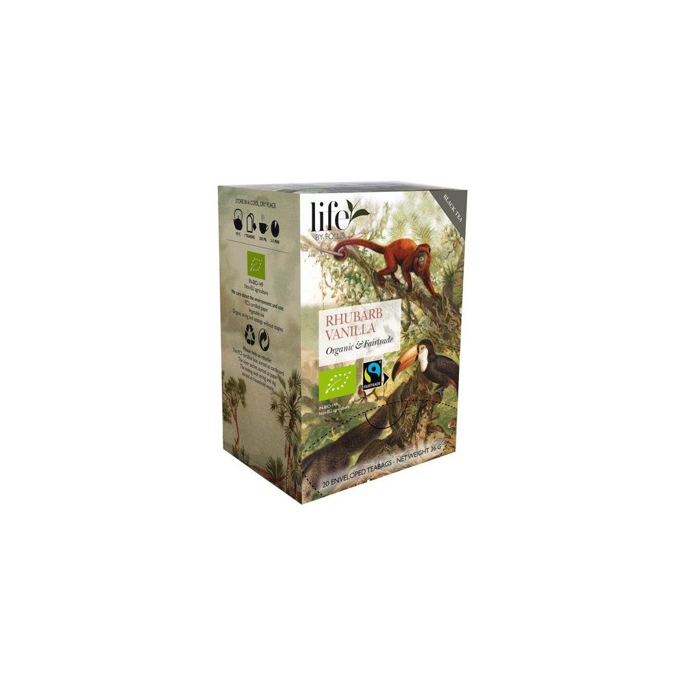 Life BY FOLLIS Te LIFE BY FOLLIS Rabarber vanilj 20/fp