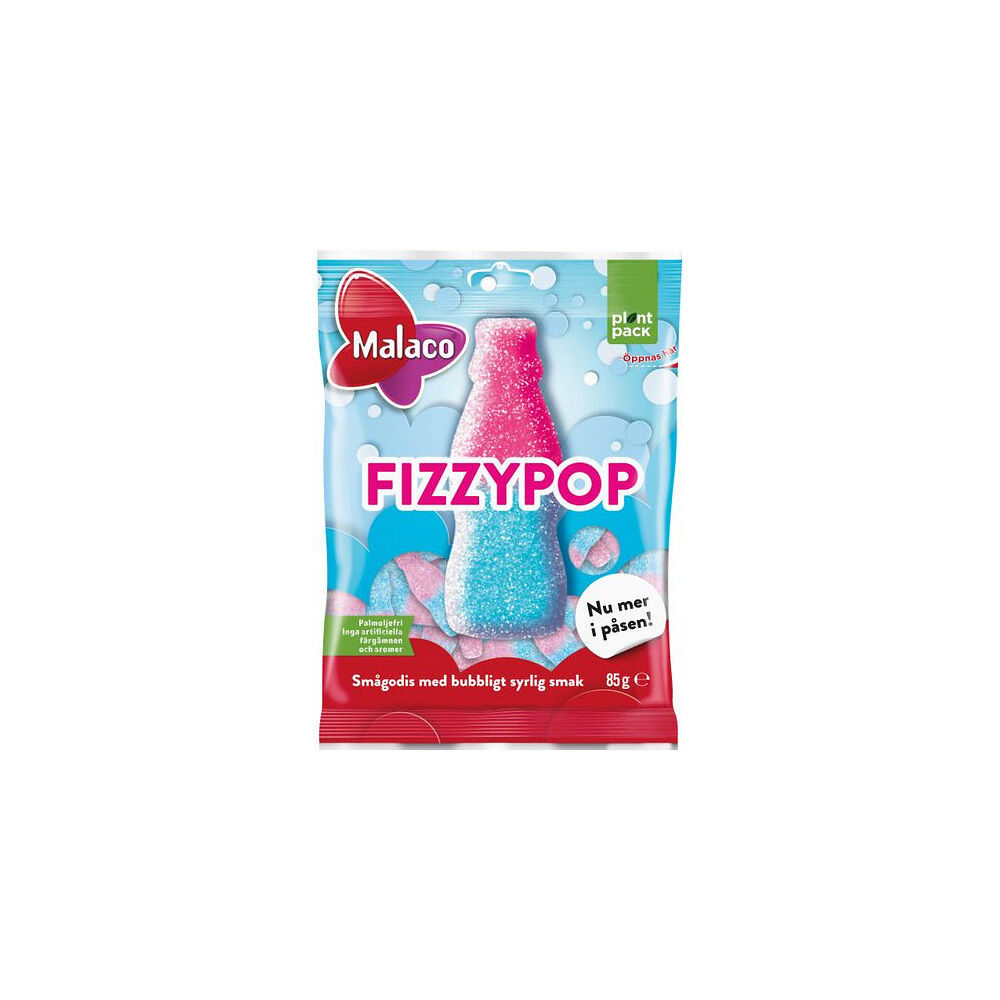 Malaco Fizzypop 85 g