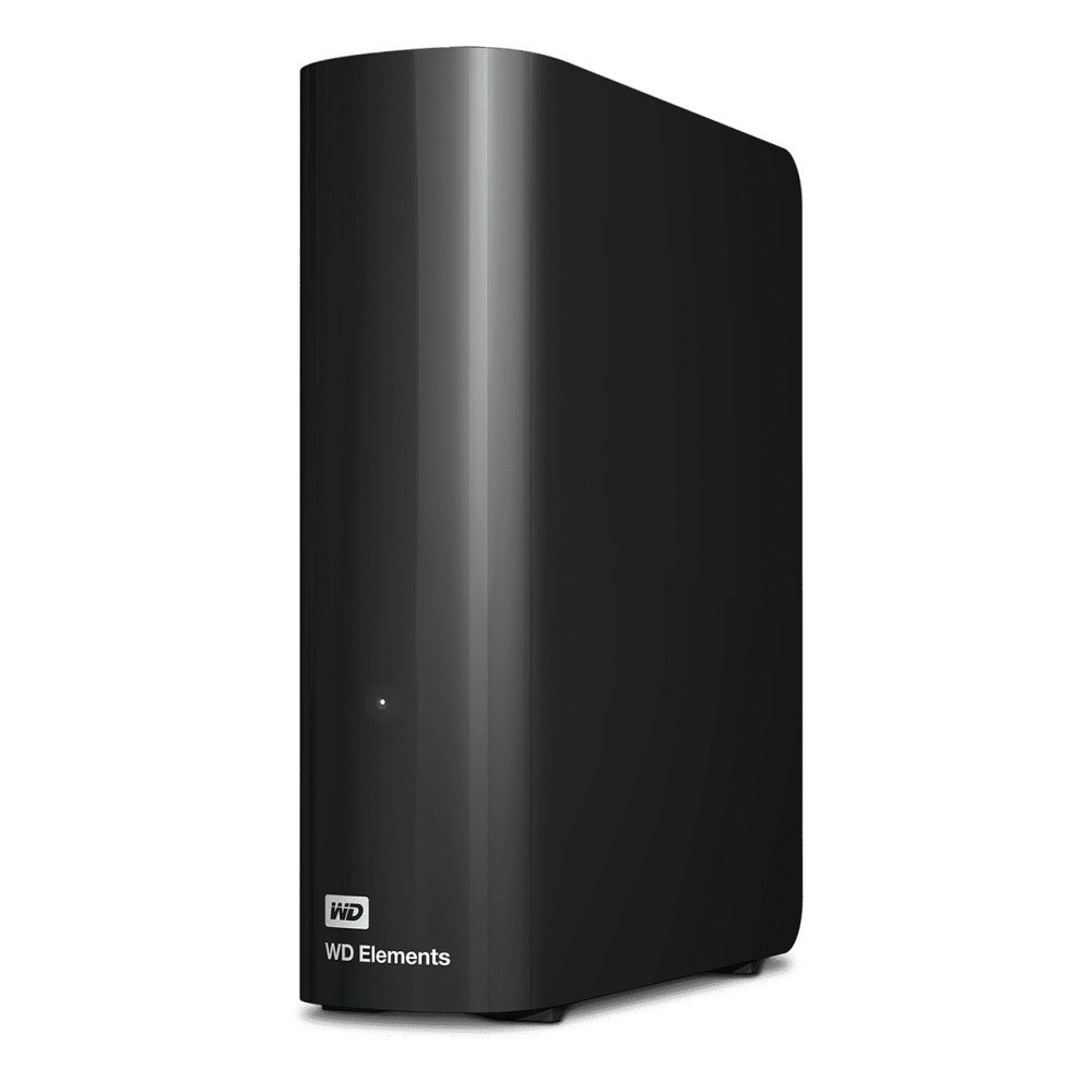 Western Digital Western Digital Elements Desktop externa hårddiskar 22 TB Svart