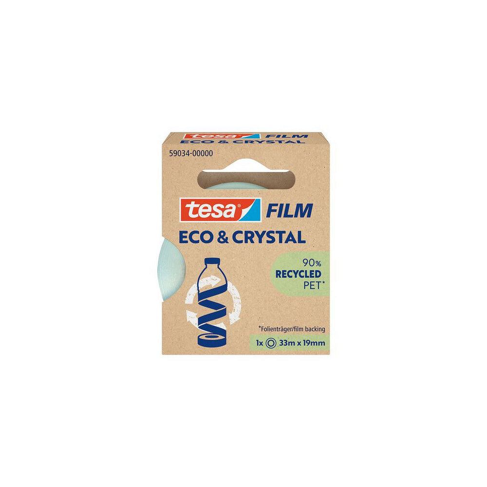 tesa Dokumenttejp TESA Eco&Crystal 19mmx33m