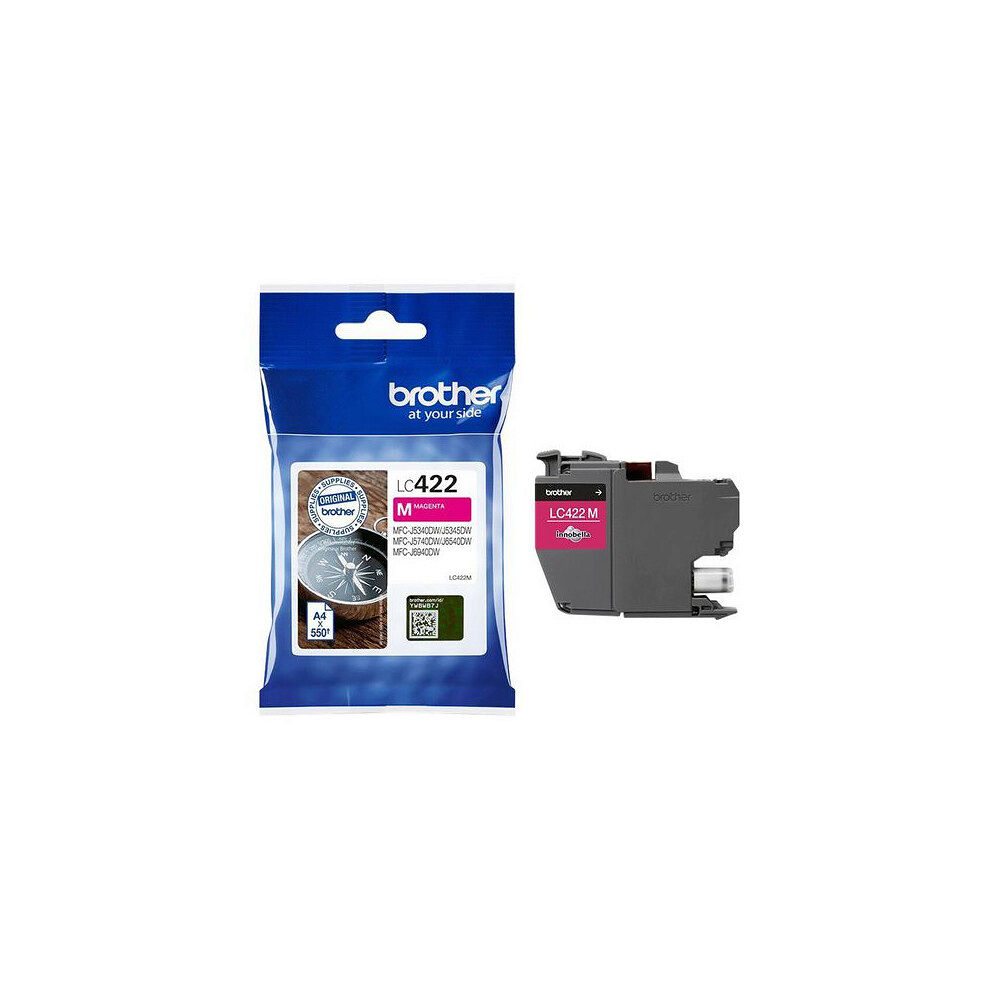 Brother Bläckpatron BROTHER LC422M Magenta