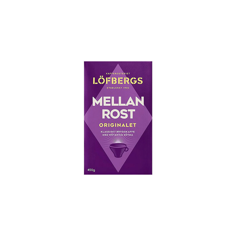 Löfbergs Kaffe LÖFBERGS Mellanrost brygg 450g