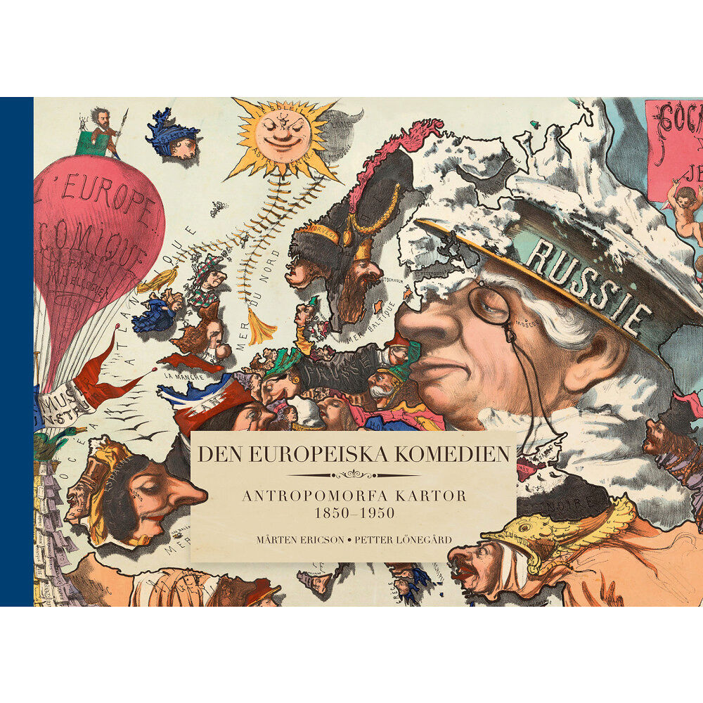 Bokförlaget Augusti Den europeiska komedien (bok, halvklotband)
