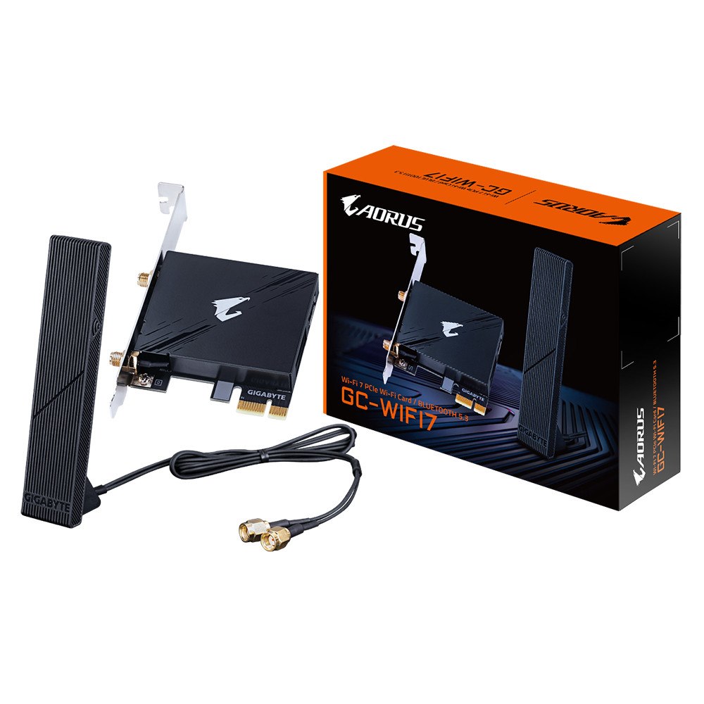 Gigabyte Technology Aorus GC-WIFI7 - nätverksadapter - PCIe